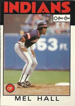 1986 O-Pee-Chee Baseball Cards 138     Mel Hall